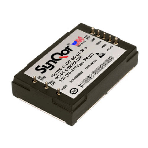 Преобразователь DC/DC для печатной платы - Mil-COTS 150 V  - SYNQOR - регулируемый / с одним выходом / изолированный