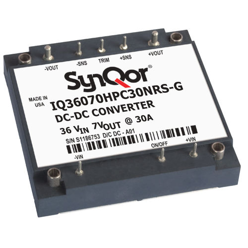 Изолированный преобразователь DC/DC - IQ36 - SYNQOR - SMD / промышленный / для суровых природных условий