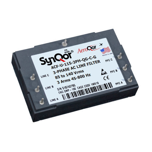 Электронный фильтр нижних частот - ACF-U-115-3PH-QG - SYNQOR - пассивного типа / трехфазовый / многоуровневый