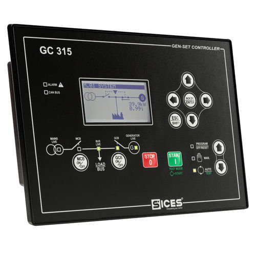 Автоматический контроллер для электрогенераторной установки - GC315 - S.I.C.E.S. - автоматическое контролирование сектора / цифровой