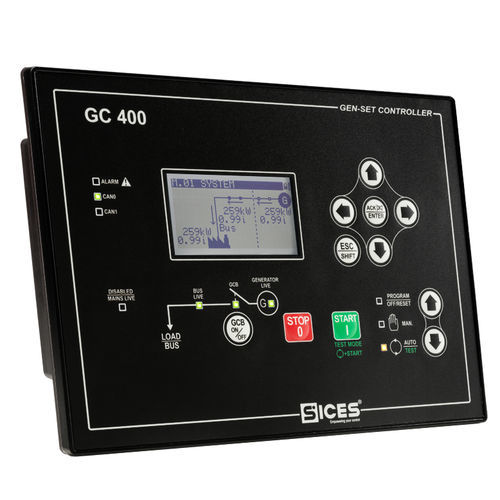 Параллельный контроллер для электрогенераторной установки - GC400 - S.I.C.E.S. - с ручным управлением / DOL