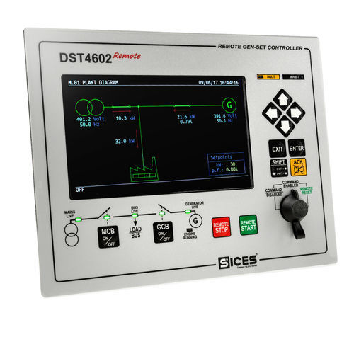 Параллельный контроллер для электрогенераторной установки - DST4602 remote - S.I.C.E.S. - с ручным управлением