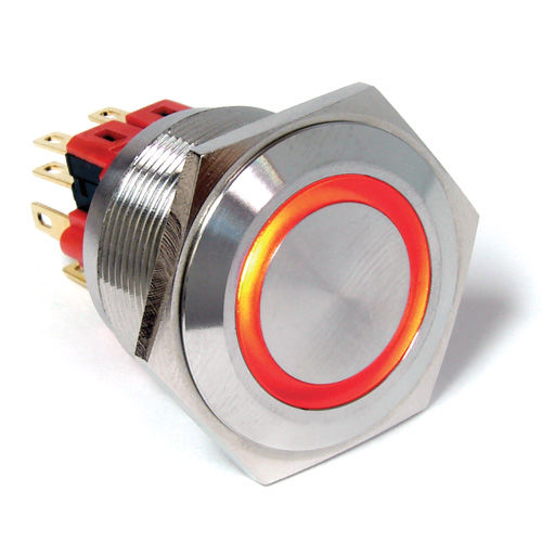 Сенсорная пусковая кнопка - PV8 series - E-SWITCH - антивандальная / герметичная / IP65