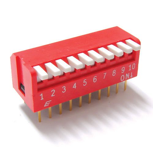 Переключатель DIP - KAP series - E-SWITCH - тип пианино / SPST / многополюсный