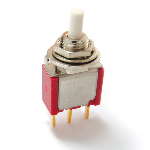 Пусковая кнопка вкл./выкл. - 700 series - E-SWITCH - электромеханическая / PCB / моментальное срабатывание