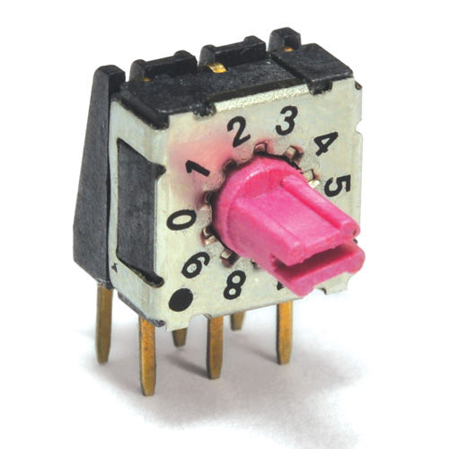 Поворотный переключатель - RDM series - E-SWITCH - DIP / многополюсный / герметичный