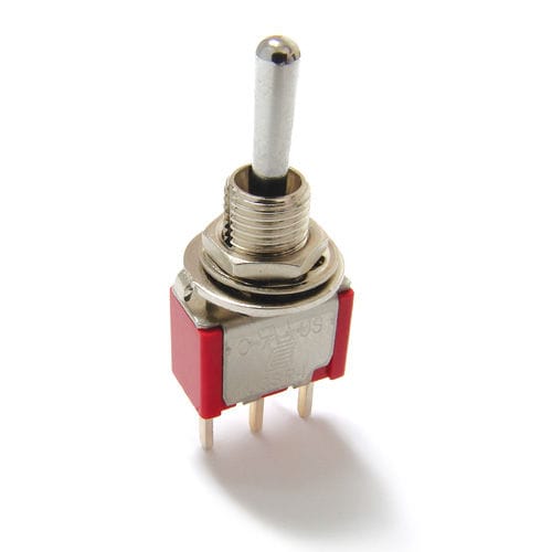 Клавишный переключатель - 100 series - E-SWITCH - с рычагом / 4 полюса / с защитой