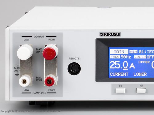 Тестер непрерывность заземления - TOS6200A - Kikusui Electronics - для электрических приборов / для производства / компактный