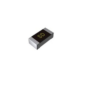 Резистор с двойным слоем - SDR03EZPF - ROHM Semiconductor - защита от перенапряжения / на печатной плате / высокая надежность