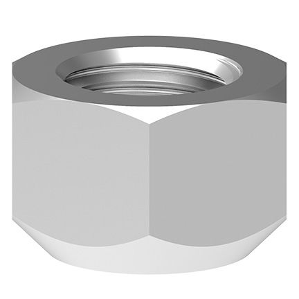 Шестиугольная гайка - Locknuts ISO 7042 - RUD - тормоз / из металла / резьбовая