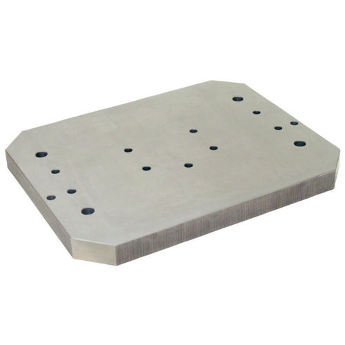 Фиксирующая пластина из чугуна - EH 1104.300 - EH 1104.500 series - HALDER France - прямоугольная