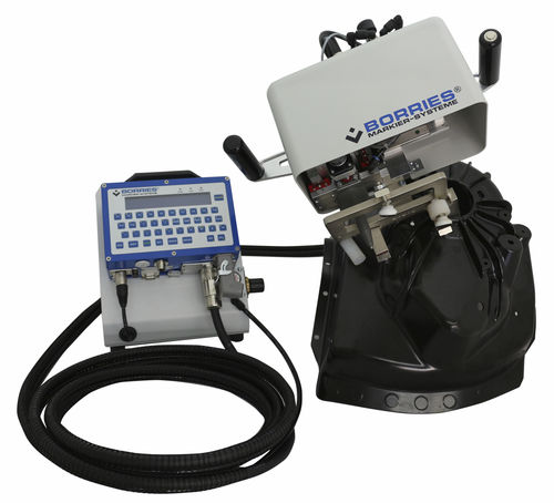 Система для маркировки клеймение - 317 Hand Held VIN Scribe Marking Unit - BORRIES Markier-Systeme GmbH - пневматическая / ручная / компактная
