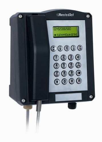Промышленный телефон протокол VoIP - Ex-ResistTel - FHF Funke Huster Fernsig - IP66 / для нефтехимической промышленности / громкоговоритель