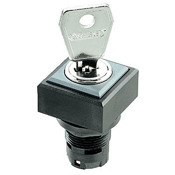 Переключатель с ключом - QUARTRON® QXSSA12E - Georg Schlegel GmbH & Co. KG - IP65 / привинчиваемый / установленный на панелях