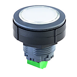 Световой индикатор LED - KOMBITAST®-R-JUWEL KRJL_24R_G - Georg Schlegel GmbH & Co. KG - крепление на панели / IP65 / круглый