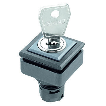 Переключатель с ключом - QUARTRON-JUWEL® QXJSSA12E - Georg Schlegel GmbH & Co. KG - IP65 / установленный на панелях / несветящийся
