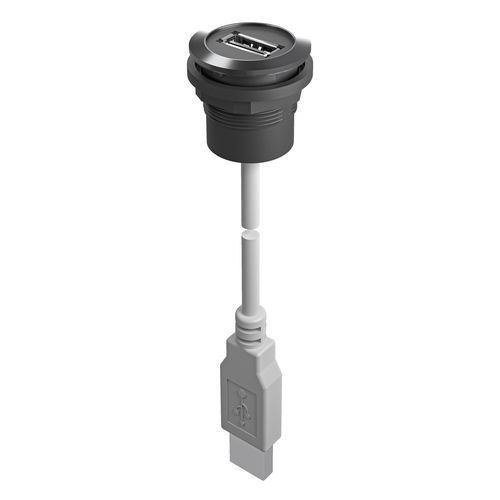 Электрический соединитель USB - RRJVA_USB - Georg Schlegel GmbH & Co. KG - джек / круглый / из нержавеющей стали
