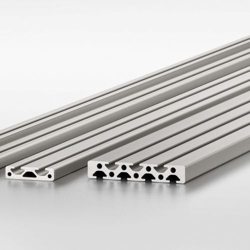 Профиль из анодированного алюминия - 0.0.265.91 - item industrial applications - плоский / строительный / легкий