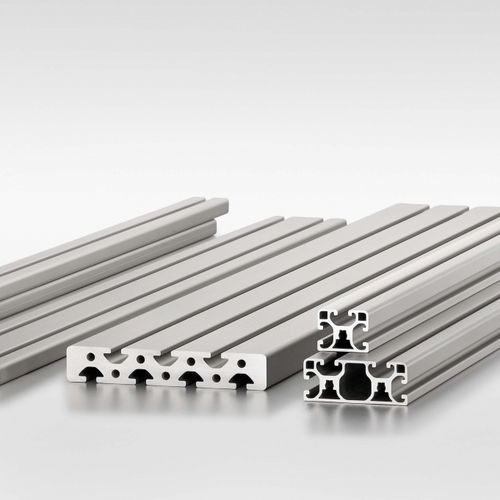 Профиль из анодированного алюминия - 7.0.000.01 - item industrial applications - плоский / для рам / строительный