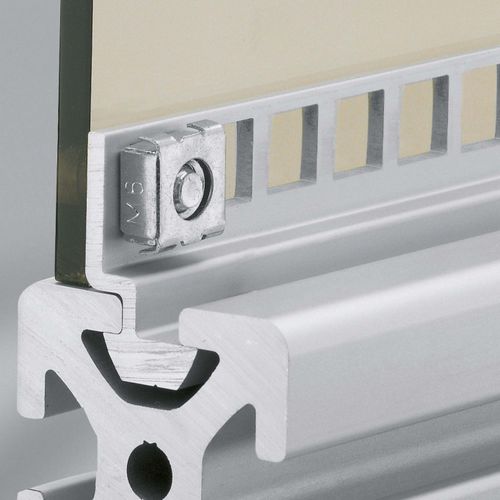 Гайка клетка - 0.0.411.62  - item industrial applications - с креплением / сталь