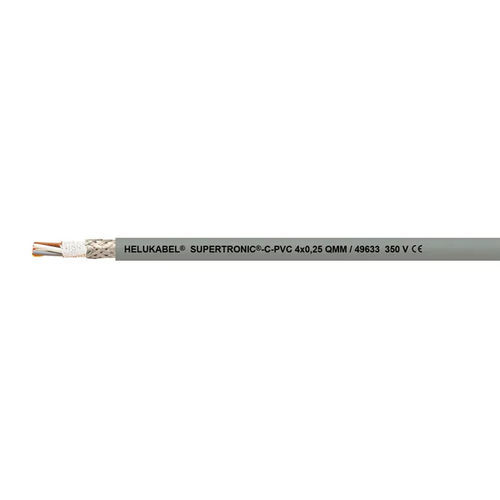 Электрический кабель DIN - SUPERTRONIC®-C-PVC - HELUKABEL - с замедлителем пламени / маслоустойчивый / круглый