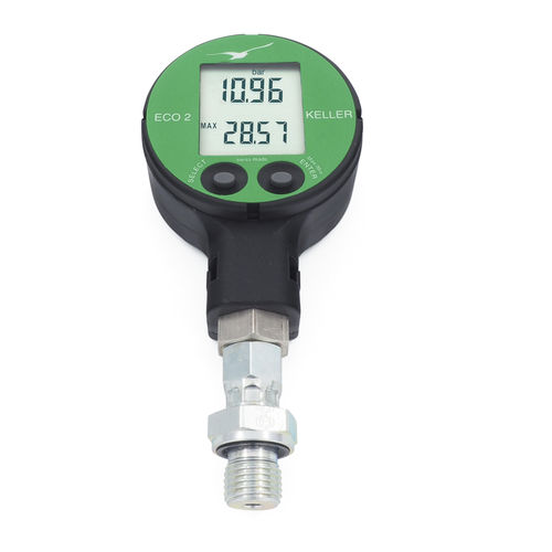 Манометр с дисплеем LCD - ECO2-Ei - KELLER Pressure - резьбовой / электронный / LoRaWAN