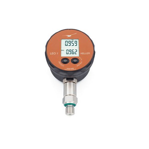 Манометр с дисплеем LCD - LEO1-Ei - KELLER Pressure - G 1/4 / NPT 1/4 / из нержавеющей стали