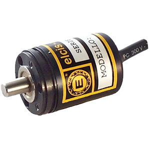 Миниатюрный датчик угла поворота - 27 series - ELCIS ENCODER - инкрементальный / со сплошным валом / с квадратным фланцем