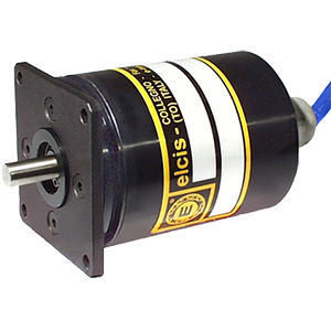 Миниатюрный датчик угла поворота - 44 series - ELCIS ENCODER - инкрементальный / со сплошным валом / с квадратным фланцем