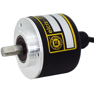 Инкрементальный датчик угла поворота - 50  - ELCIS ENCODER - со сплошным валом / 24 Vcc / 5 Vcc