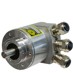 Абсолютный датчик угла поворота - 758D series - ELCIS ENCODER - со сплошным валом / однооборотный / многооборотный