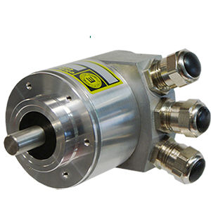 Абсолютный датчик угла поворота - 758C series - ELCIS ENCODER - со сплошным валом / однооборотный / многооборотный