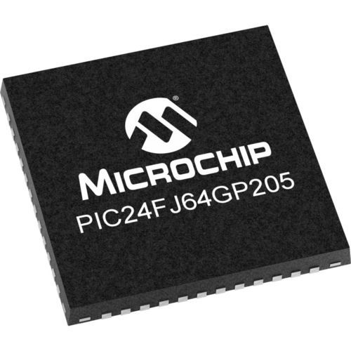 Микроконтроллер 12 битов - PIC24FJ64GP205 - Atmel - для использования в автомобиле / низкая мощность / аналоговый