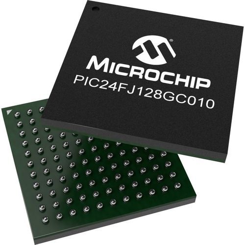 Микроконтроллер 16 битов - PIC24FJ128GC010 - Atmel - низкая мощность / аналоговый / для ADC