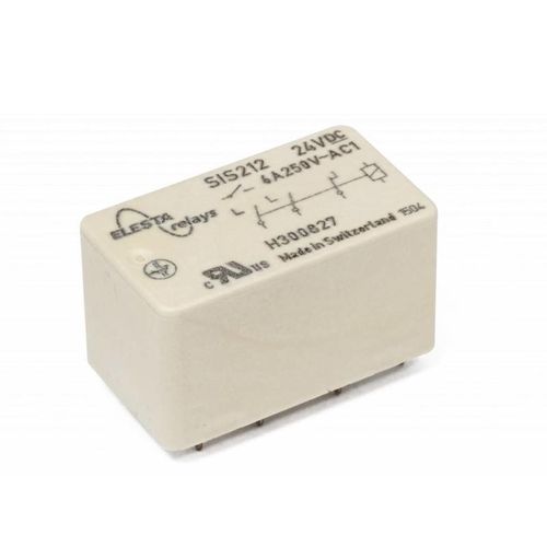 Электромеханическое реле 24 Vcc - SIS212 - ELESTA GmbH - 12 Vcc / 110 Vcc / 48 Vcc