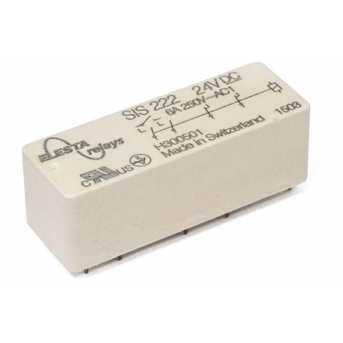 Электромеханическое реле 24 Vcc - SIS222 - ELESTA GmbH - 12 Vcc / 110 Vcc / 48 Vcc