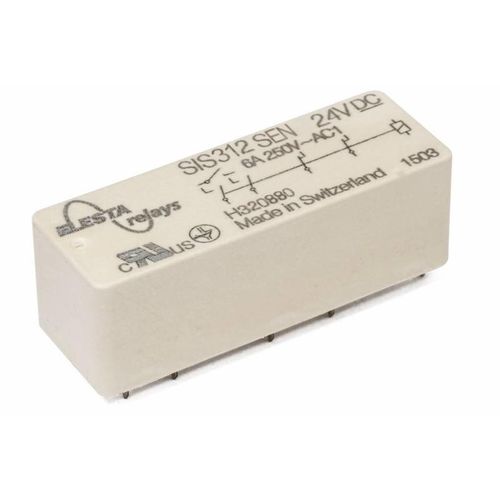 Электромеханическое реле 24 Vcc - SIS312 SEN - ELESTA GmbH - 12 Vcc / 6 Vcc / 5 Vcc