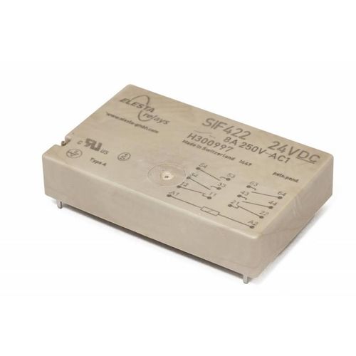 Электромеханическое реле 24 Vcc - SIF422 - ELESTA GmbH - 12 Vcc / 110 Vcc / 48 Vcc