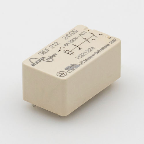 Электромеханическое реле 24 Vcc - SISF212 - ELESTA GmbH - 12 Vcc / 6 Vcc / 48 Vcc