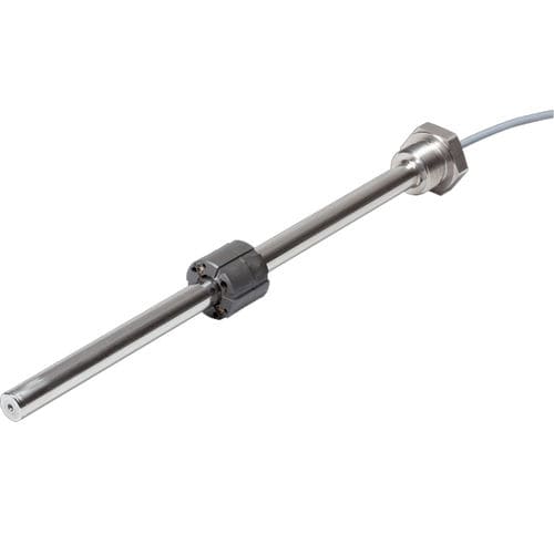 Линейный датчик перемещения - HEM12 - MEGATRON Elektronik GmbH & Co. KG - с потенциометром из токопроводящей пластмассы / IP67 / для использования в гидравлике