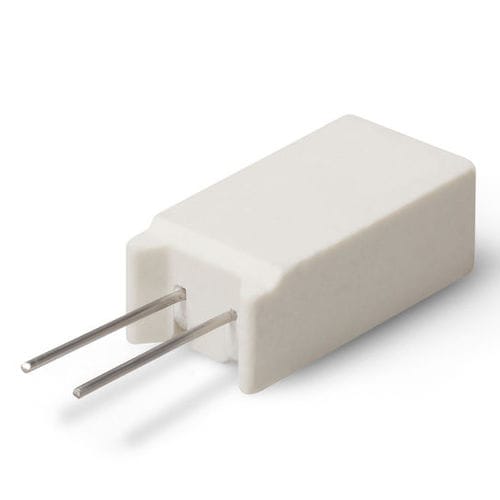 Резистор мощности - MCV - MEGATRON Elektronik GmbH & Co. KG - в катушке / с радиальными выводами / с керамической коробкой