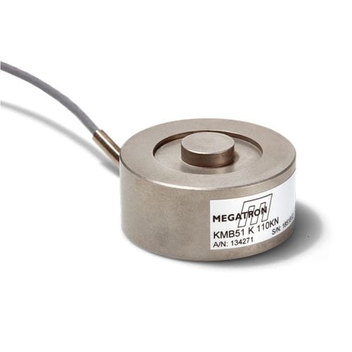 Датчик силы при сжатии - KMB51 - MEGATRON Elektronik GmbH & Co. KG - тип кнопка / с помощью тензометрического датчика / для калибровки