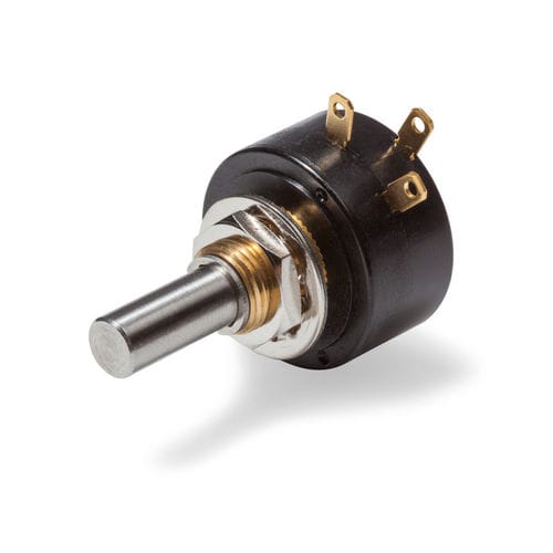 Потенциометр из токопроводящей пластмассы - MP20/21 - MEGATRON Elektronik GmbH & Co. KG - однооборотный / с ручным управлением / аналоговый