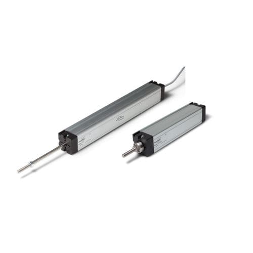 Линейный датчик перемещения - MMS33 - MEGATRON Elektronik GmbH & Co. KG - с потенциометром из токопроводящей пластмассы / аналоговый / для металла