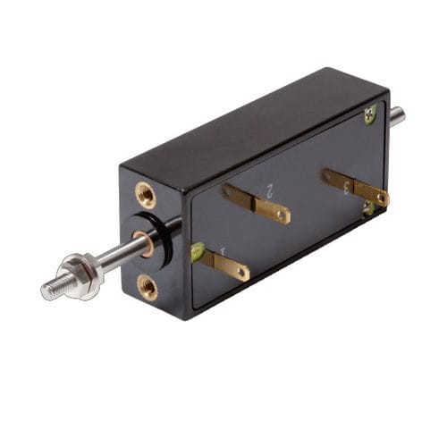 Линейный датчик положения - MM - MEGATRON Elektronik GmbH & Co. KG - с потенциометром из токопроводящей пластмассы / аналоговый / IP40