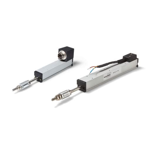 Линейный датчик перемещения - SPI18 - MEGATRON Elektronik GmbH & Co. KG - с потенциометром из токопроводящей пластмассы / аналоговый / для металла
