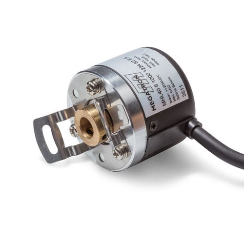 Инкрементальный датчик угла поворота - MHL40 - MEGATRON Elektronik GmbH & Co. KG - фотоэлектрический / с полой осью / IP50