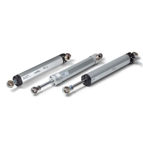 Линейный датчик перемещения - RC35 - MEGATRON Elektronik GmbH & Co. KG - с потенциометром из токопроводящей пластмассы / аналоговый / для металла