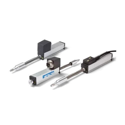 Линейный датчик перемещения - SPR18 - MEGATRON Elektronik GmbH & Co. KG - с потенциометром из токопроводящей пластмассы / с потенциометром с пружиной / аналоговый