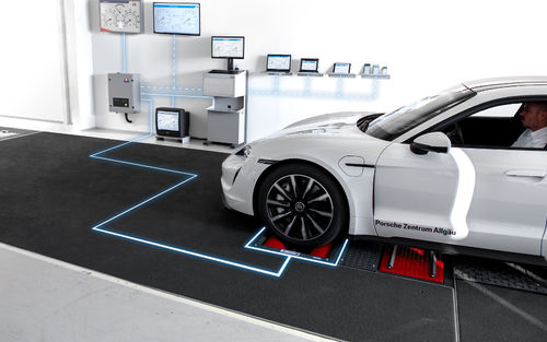 Стенд для испытаний тормозов для легковых автомобилей - C_MBT C 3.5 W250 - MAHA Maschinenbau Haldenwang GmbH & Co. KG - роликовый